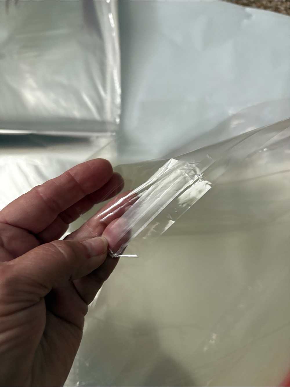 Assorted Mailing & Packaging Supplies - White, Red, Clear - Picture 3 of 5